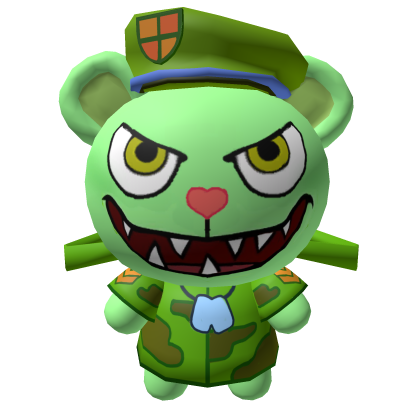 1.0 Flippy Fliqpy green plushie bag Roblox item