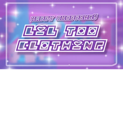 lil too clothing Roblox group icon
