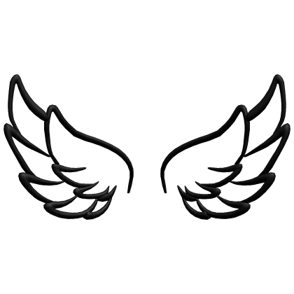 angel doodle wings Roblox item