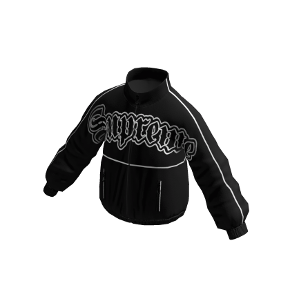 Supreme Windbreaker Jacket Black thumbnail
