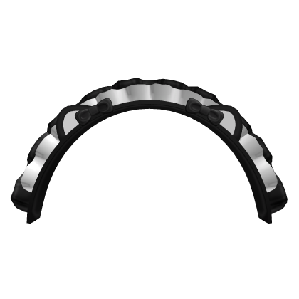 black kawaii cute kitty headband Roblox item