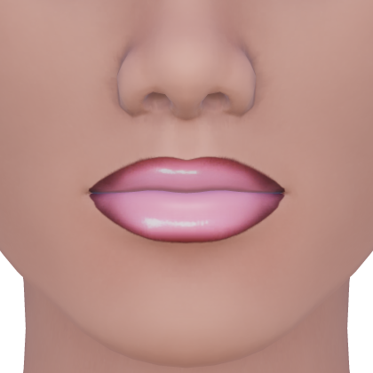 Pink Glossy Latina Lips