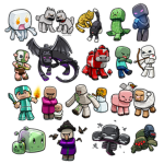 Mobs Of Minecraft Group Thumbnail