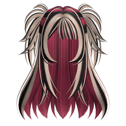 Messy Y2K Grunge Twintails (Gyaru) Roblox item
