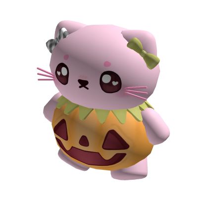 Cute Hold-able Halloween Cat