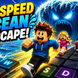 +1 Speed Keyboard Ocean Escape!
