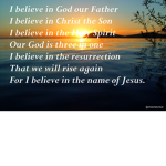 the people that believe in god