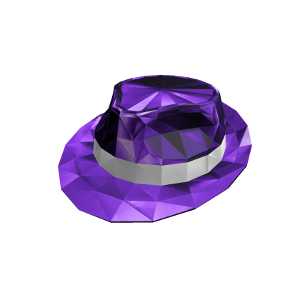 Purple Sparkle Time Fedora Roblox item
