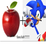 apple and sonic fanclub