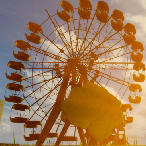 Чернобыль в 1990 году