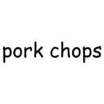 pork chops