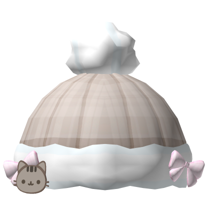 kawaii pusheen winter beanie Roblox item