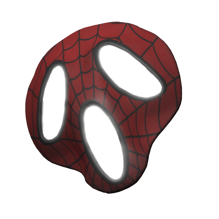 [EMISSIVE] Glowing Spider Ghost Horror Mask [HEAD]