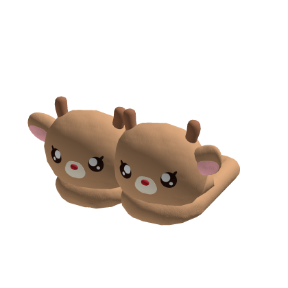 ♡ baby reindeer slippers thumbnail
