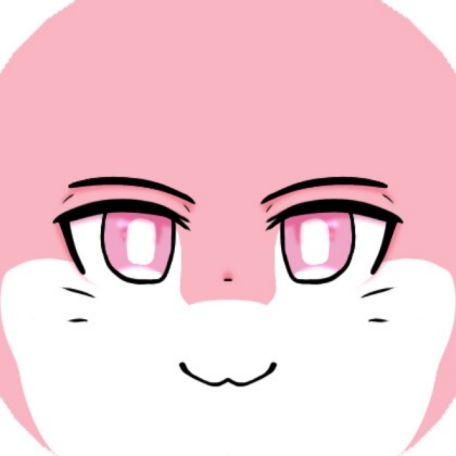 Kaiju Paradise - Kawaii Shark face decal Roblox decal