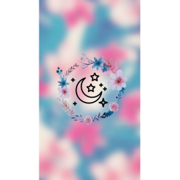 Soft pink galaxy world