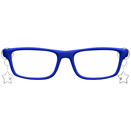 blue star chain nerd glasses
