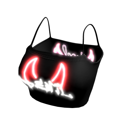 💥Emissive💥 Angel vs Devil💥 Glowing Cami Top💥 