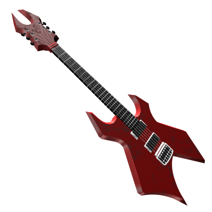 Red Guitar Rock Metal 🔥 Roblox item