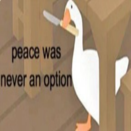 Meme #6 Goose Roblox decal