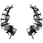 White Oblivion Fiery Horns