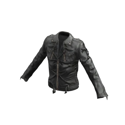GRUNGE y2k Black Chrome Leather Jacket Roblox Item Rolimon s