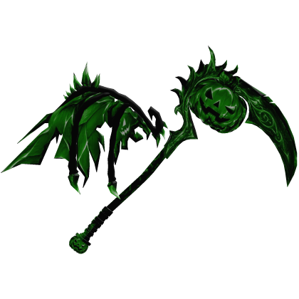 Pumpkin Scythe with Wings 🎃 [Green]