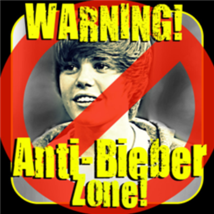 funny no justin beiver Roblox decal