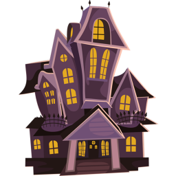Drive away from From the HAUNTED house!