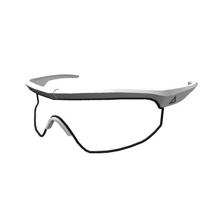 Clear Tactical Glasses White