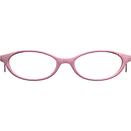 Nerdy Pastel Pink Office Siren Oval Glasses
