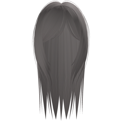 long spiky gothic hair in ash 