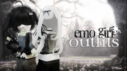 [🖤 NOWE] Urocze Stroje Emo Girl