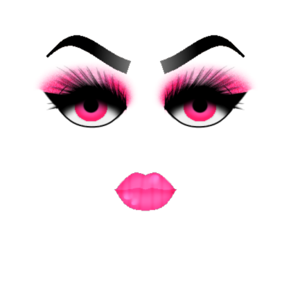 Pink Makeup Roblox decal