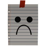 Sad Face Page