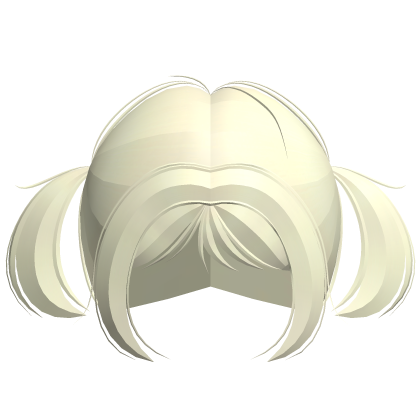 yeLLow bLonde baby pigtaiLs