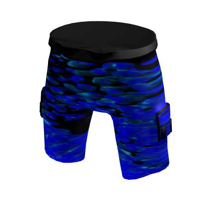 Blue Trippy Shorts thumbnail