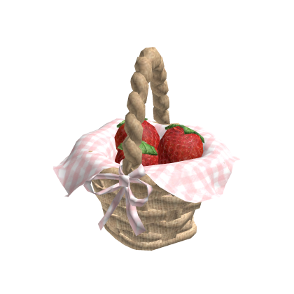 holdable strawberry basket