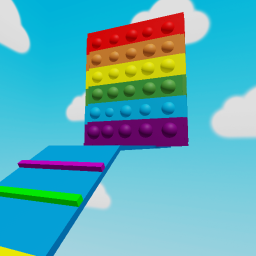 Escape Pop It Fidget Toy Obby Parkour!