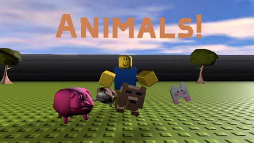 Blocky Bloxy 🧱 (EVEN MORE NEW ANIMALS)🐶🐹🐤