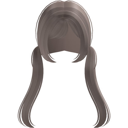 𑣲 cute beige blonde pigtails Roblox item