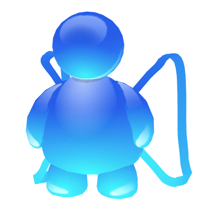 Blue Frutiger Aero Buddy Backpack 3.0 Roblox item