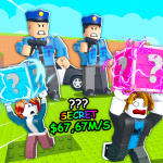 Escape Police For Lucky Blocks!