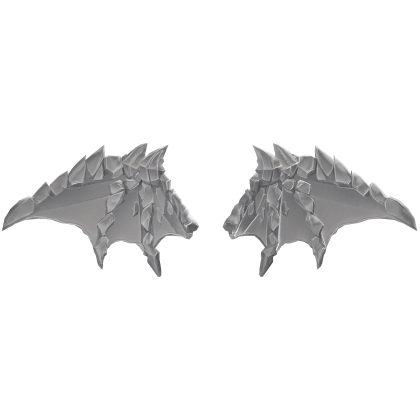 (NEW) Pure White Molten Lava Wings Addon (PBR) Roblox item