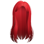 Red Straight Long Hair