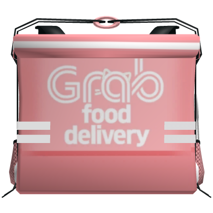 Matching Cute Grab! Pink Food Delivery Bag (1.0)