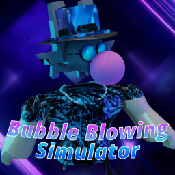 Bubble blowing simulator