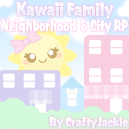 🏘️ Kawaii Family Neighborhood & City Roleplay icon