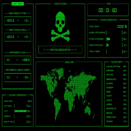 Hacking screen