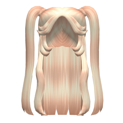 Popular Girl Pigtails Hair in Blonde Roblox item